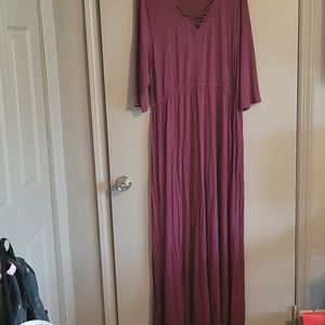 Purple Maxi Dress
